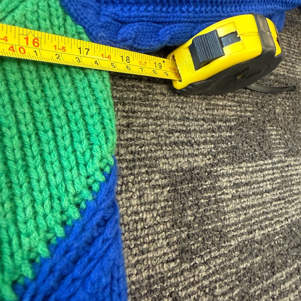 Burberry Multicolor Cable-Knit Turtleneck Sweater it’s a men’s XS EUC - Picture 10 of 11